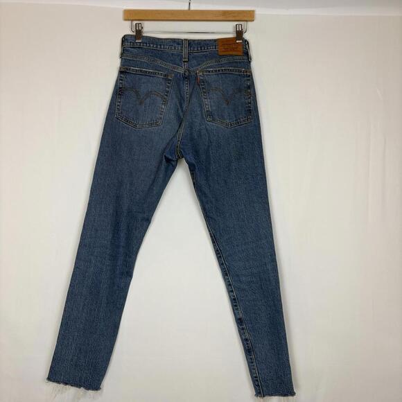 LEVI'S Signature Straight Fit Wedgie Jean Size: 27 Medium Wash - Picture 5 of 9